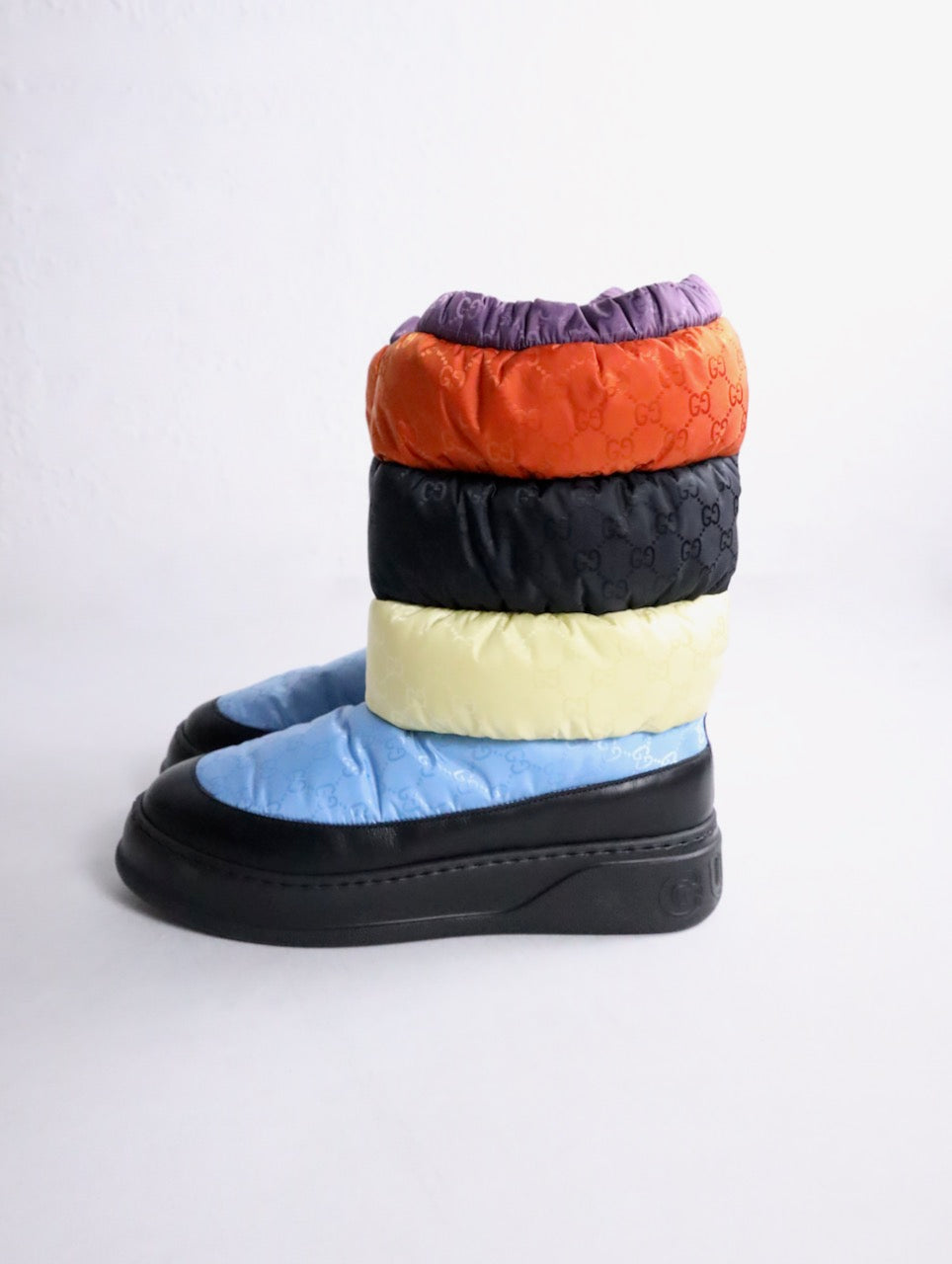 GUCCI padded snow boots multi