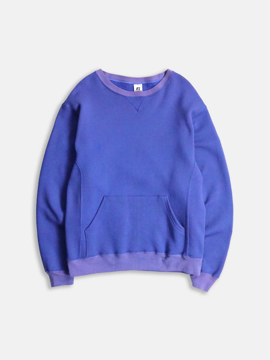 RUSSEL 2tone sweatshirt blue-purple