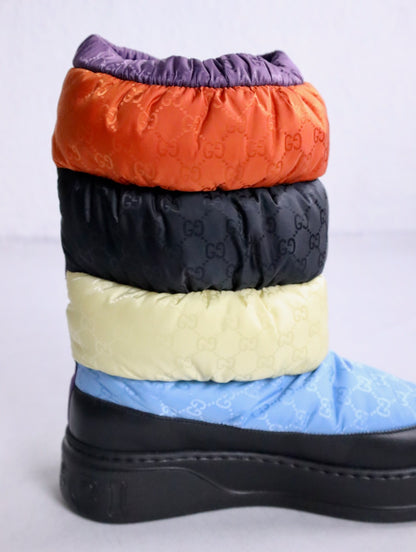 GUCCI padded snow boots multi