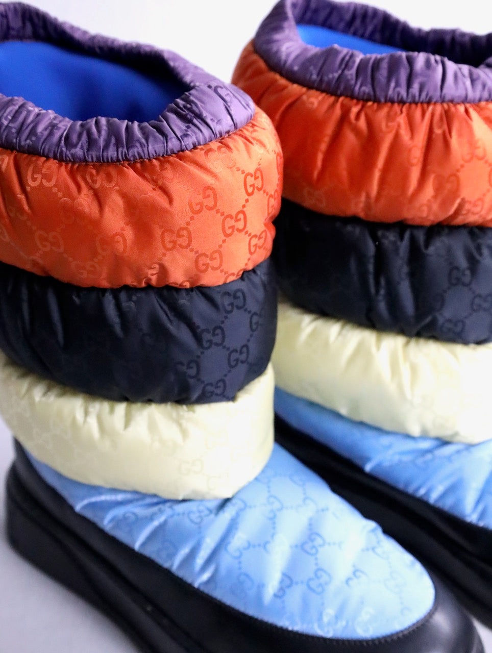 GUCCI padded snow boots multi