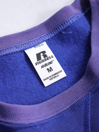 RUSSEL 2tone sweatshirt blue-purple