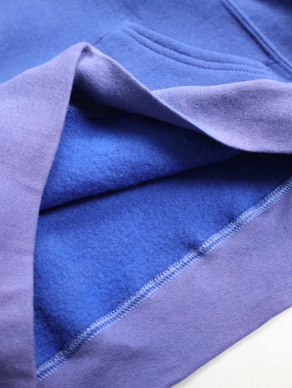 RUSSEL 2tone sweatshirt blue-purple