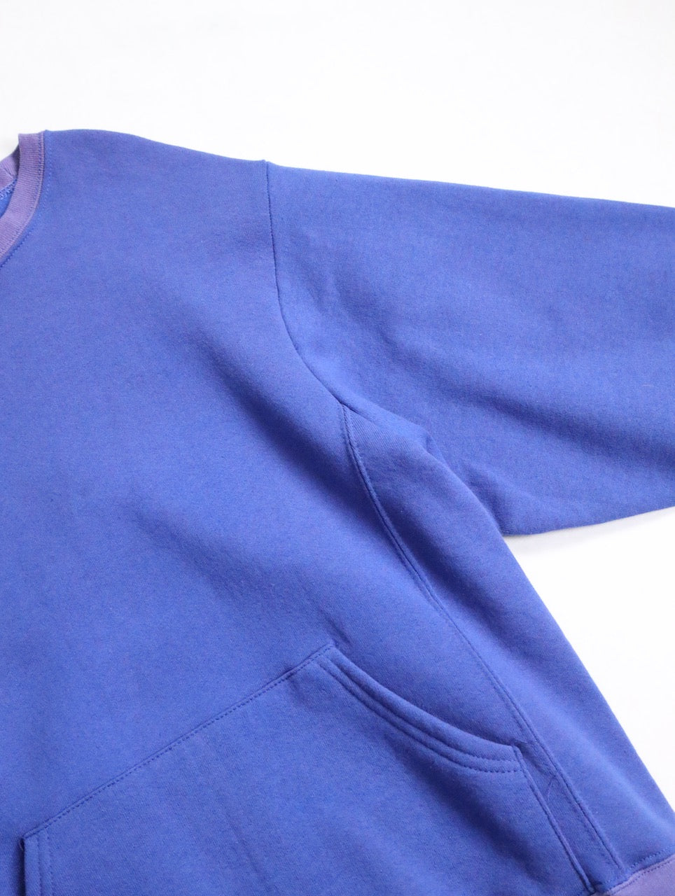 RUSSEL 2tone sweatshirt blue-purple