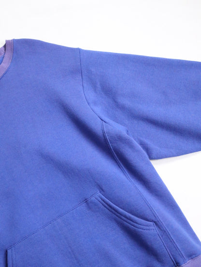 RUSSEL 2tone sweatshirt blue-purple