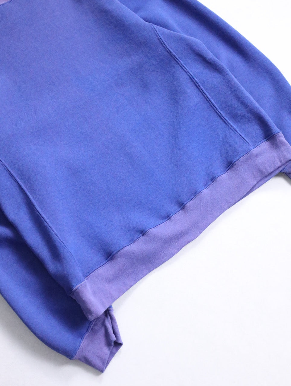 RUSSEL 2tone sweatshirt blue-purple