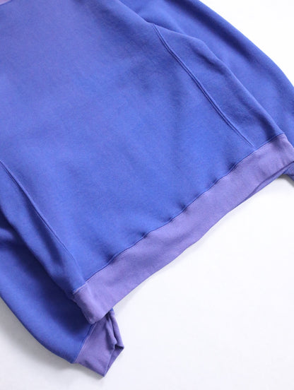 RUSSEL 2tone sweatshirt blue-purple