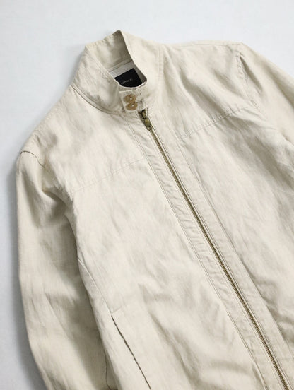 BANANA REPUBLIC linen jacket ivory