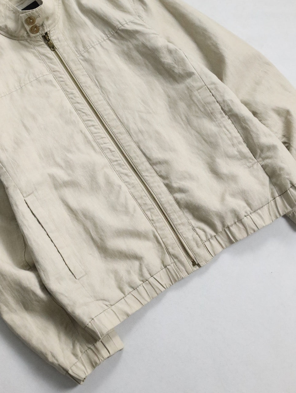 BANANA REPUBLIC linen jacket ivory