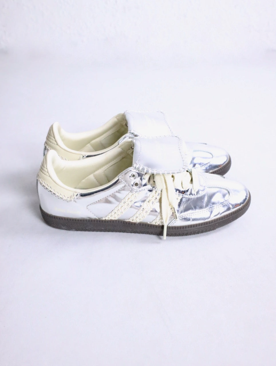Wales Bonner&adidas samba silver