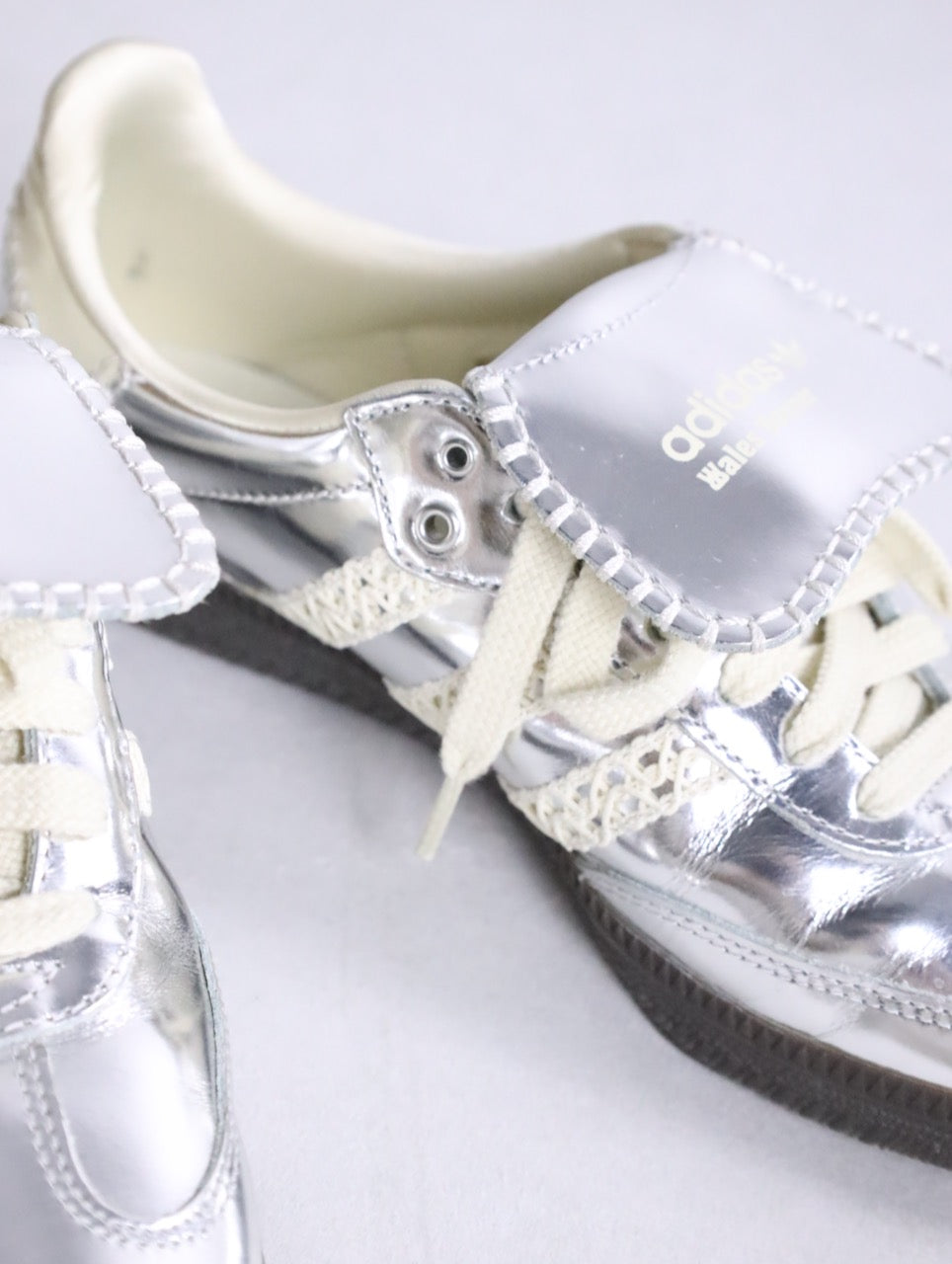 Wales Bonner&adidas samba silver