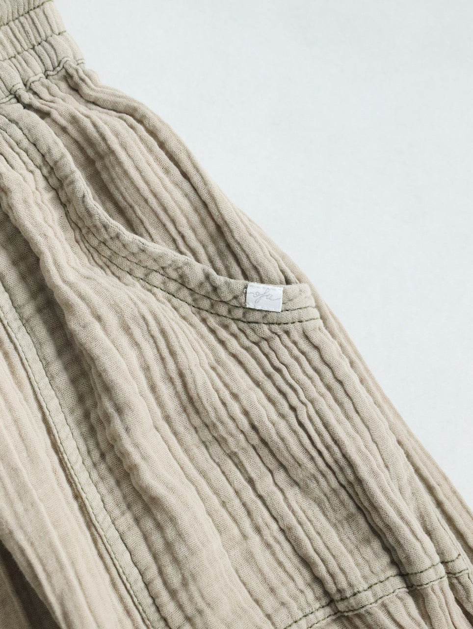 milling easy pants beige