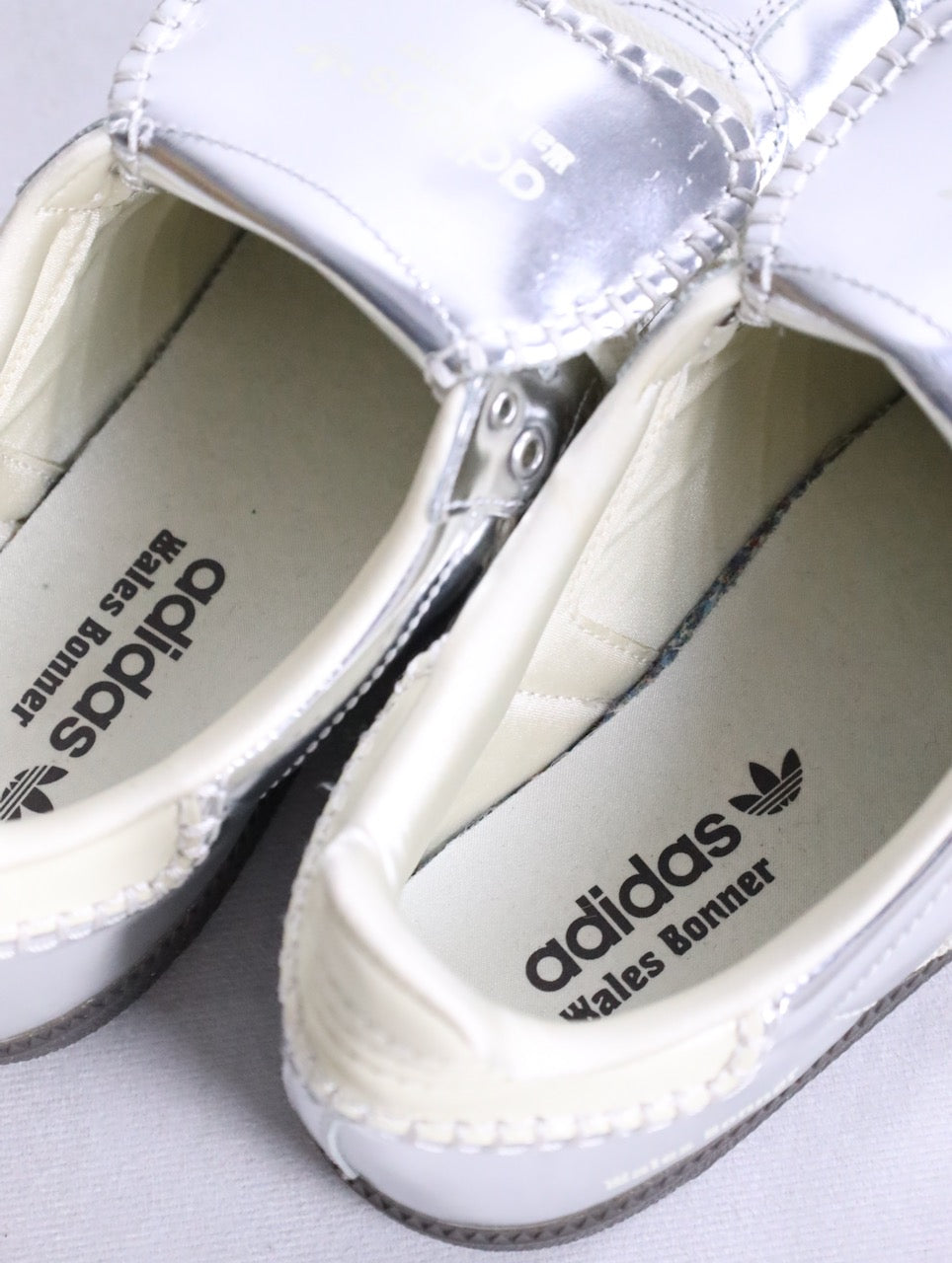 Wales Bonner&adidas samba silver