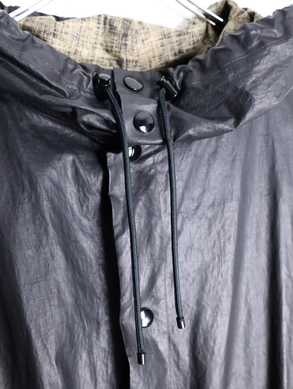 DRIES VAN NOTEN 24ss water repellent coat black
