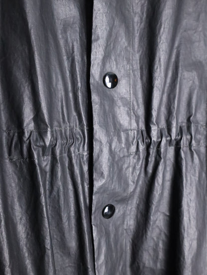 DRIES VAN NOTEN 24ss water repellent coat black