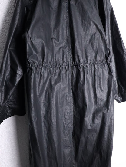 DRIES VAN NOTEN 24ss water repellent coat black