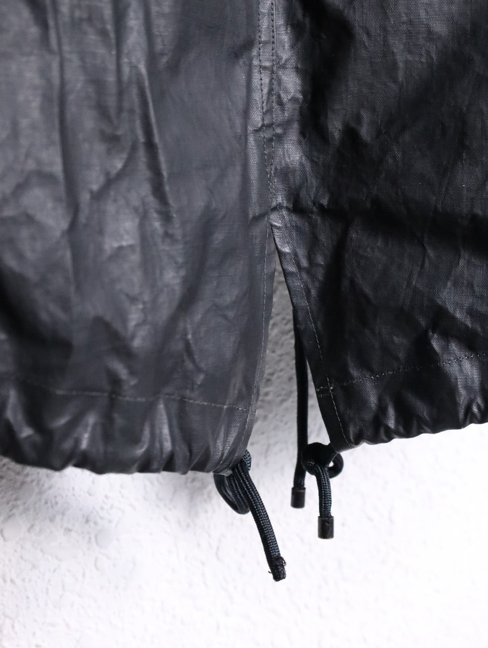DRIES VAN NOTEN 24ss water repellent coat black