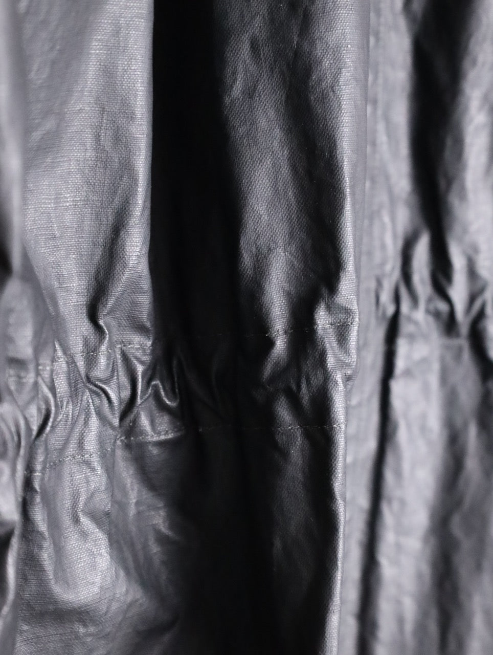 DRIES VAN NOTEN 24ss water repellent coat black