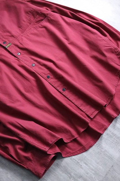 90's Marithe + Francois Girbaud shirt red