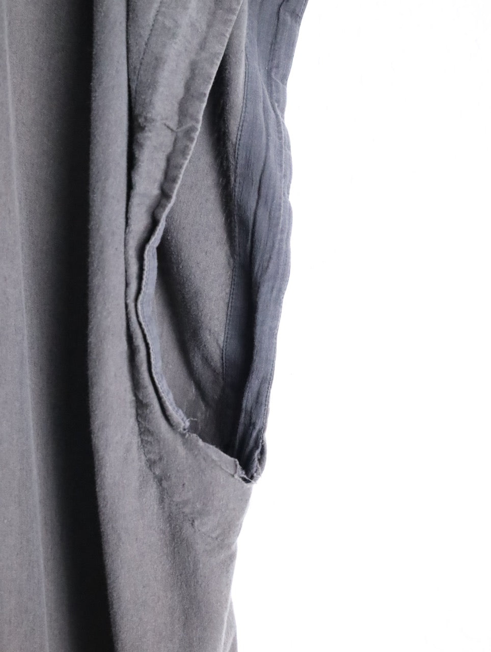 JAN JAN VAN ESSCHE sleeveless long tee brown