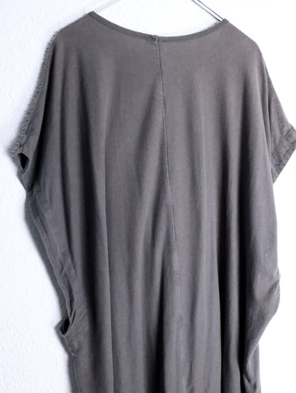 JAN JAN VAN ESSCHE sleeveless long tee brown