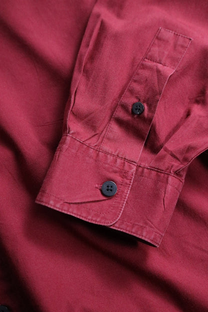 90's Marithe + Francois Girbaud shirt red