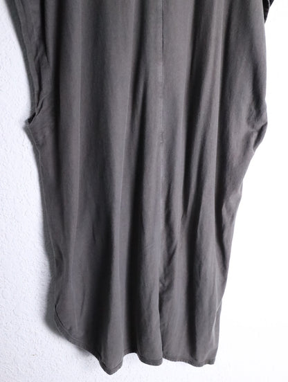 JAN JAN VAN ESSCHE sleeveless long tee brown