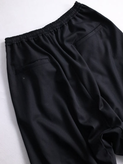BISHOOL wool easy shorts black