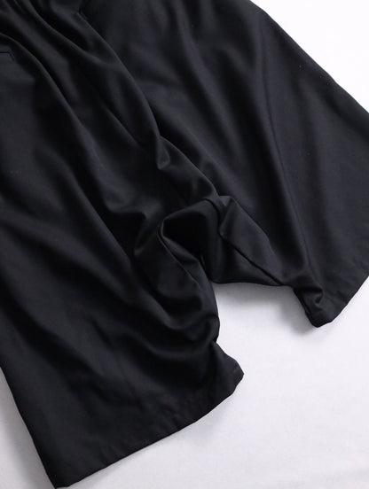 BISHOOL wool easy shorts black