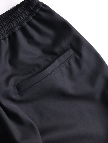 BISHOOL wool easy shorts black