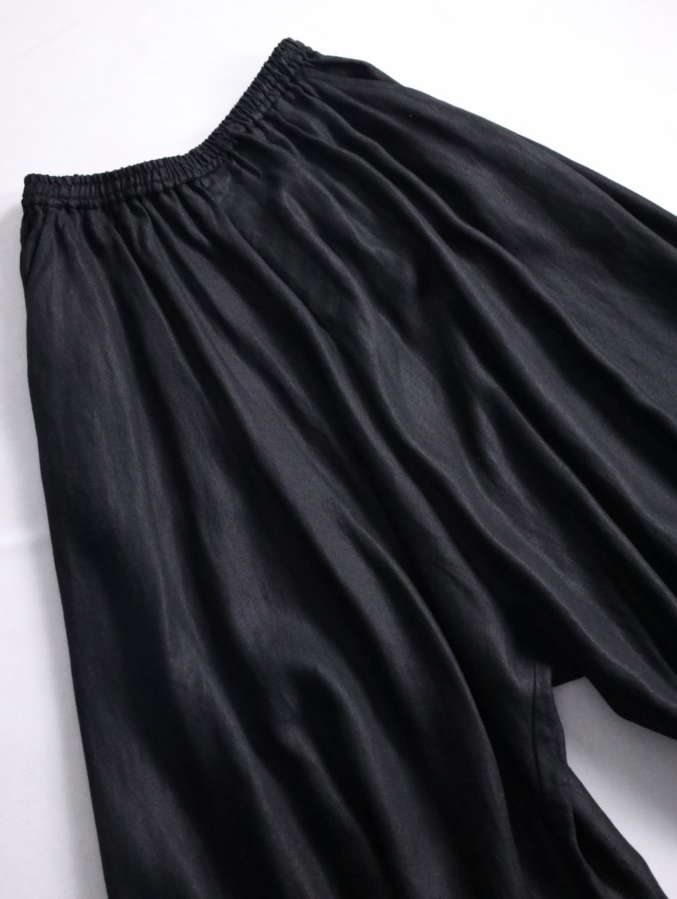 BISHOOL linen baloon hakama pants black