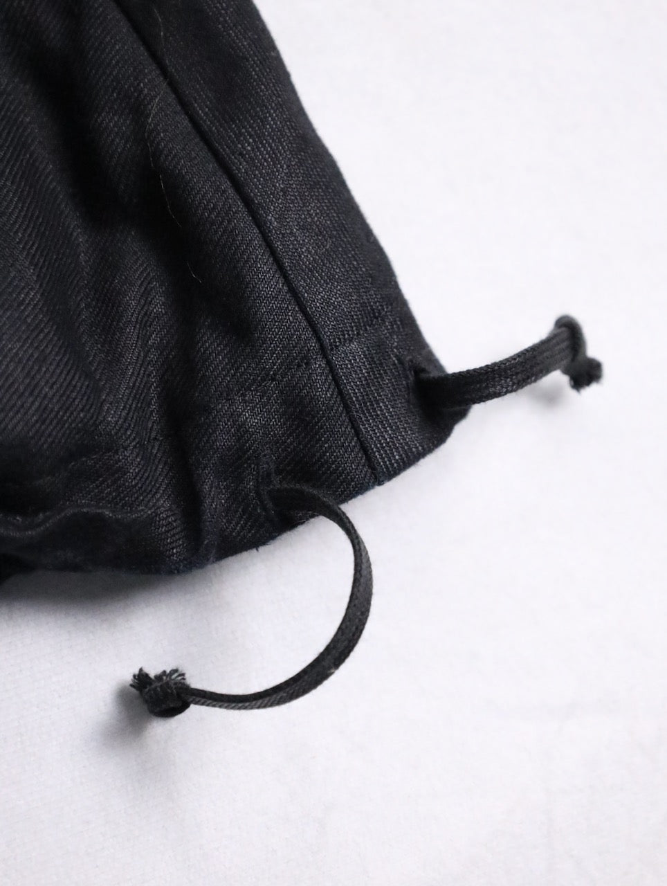 BISHOOL linen baloon hakama pants black