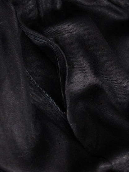 BISHOOL linen baloon hakama pants black