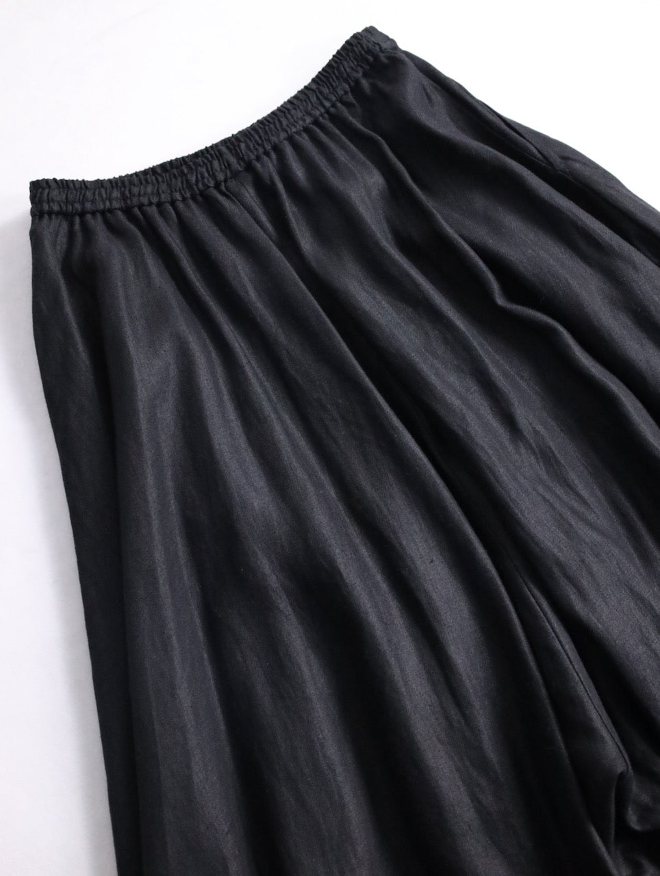 BISHOOL linen baloon hakama pants black