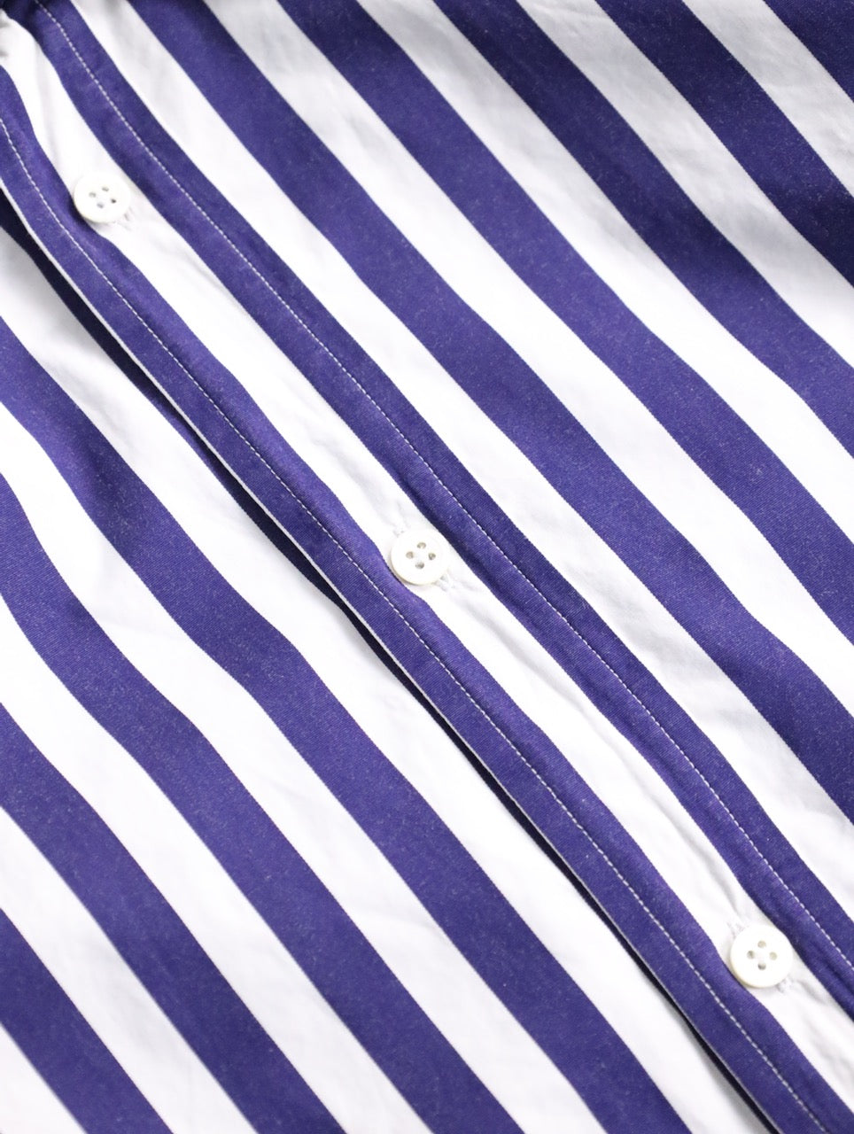 Acne Studios stripe shirt violet-white