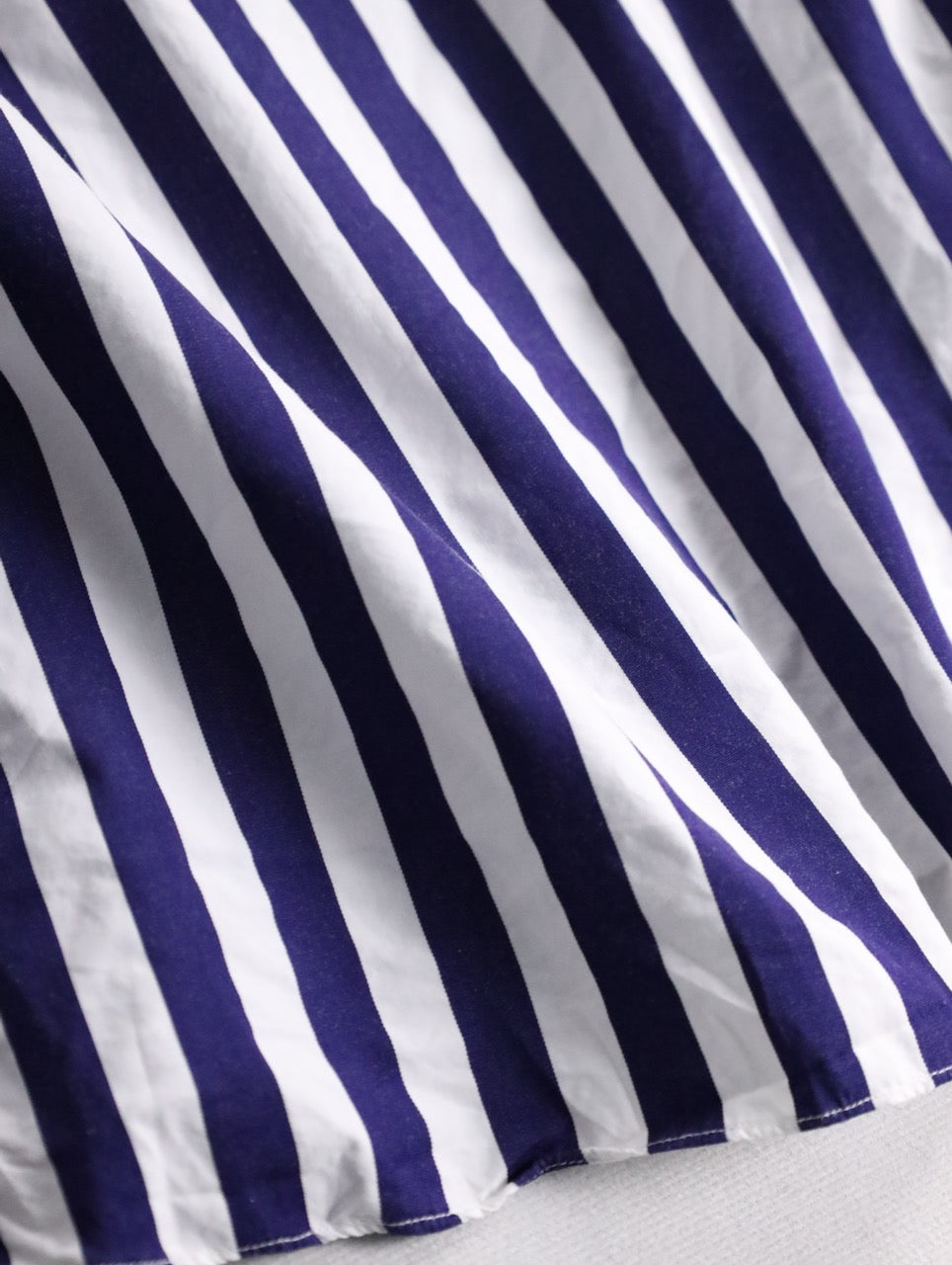 Acne Studios stripe shirt violet-white