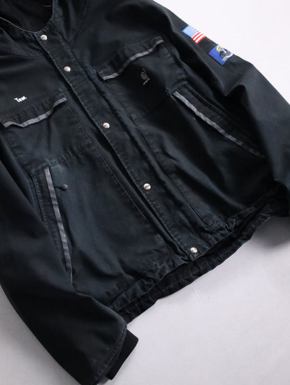 carhartt custom ketchkan hoodie jacket black
