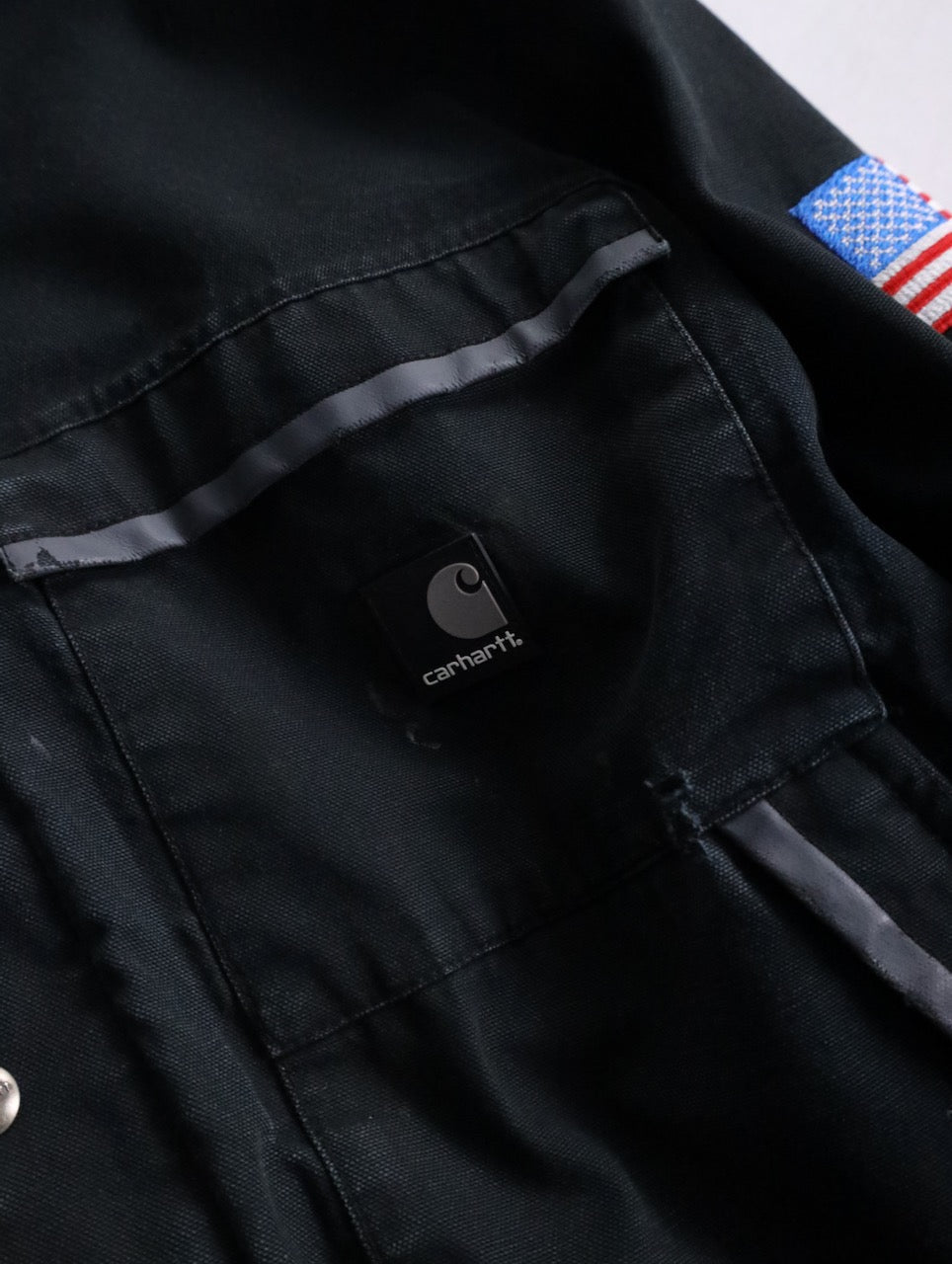 carhartt custom ketchkan hoodie jacket black