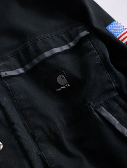 carhartt custom ketchkan hoodie jacket black