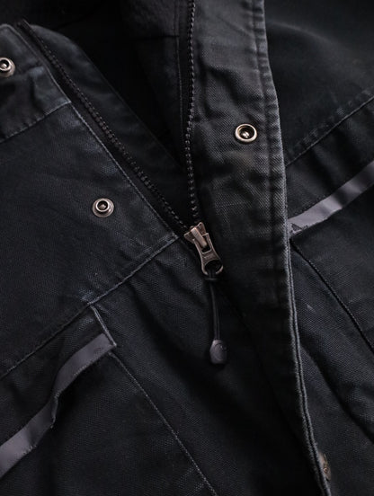 carhartt custom ketchkan hoodie jacket black
