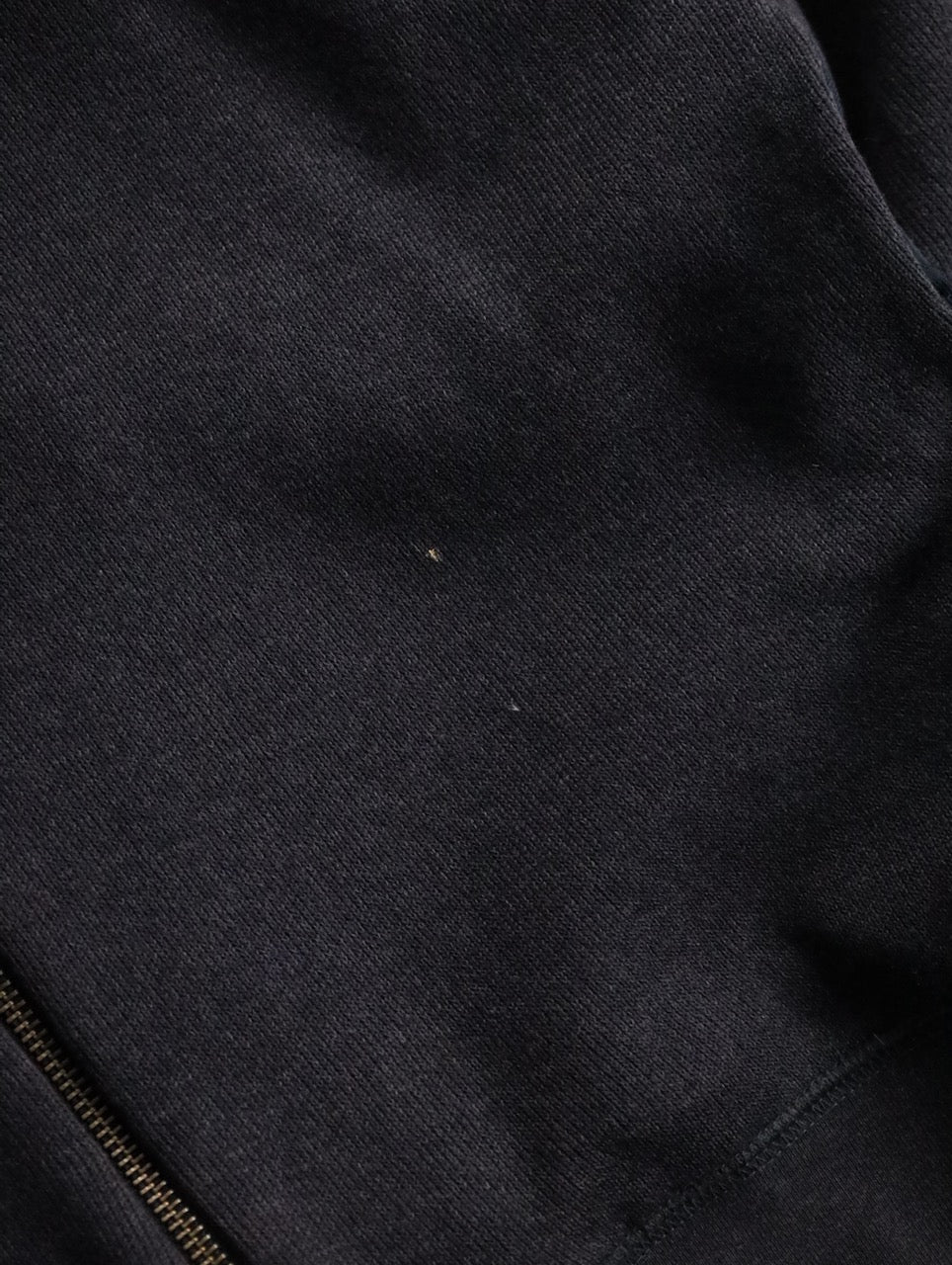 00s BANANA REPUBLIC double zip knit darkgray