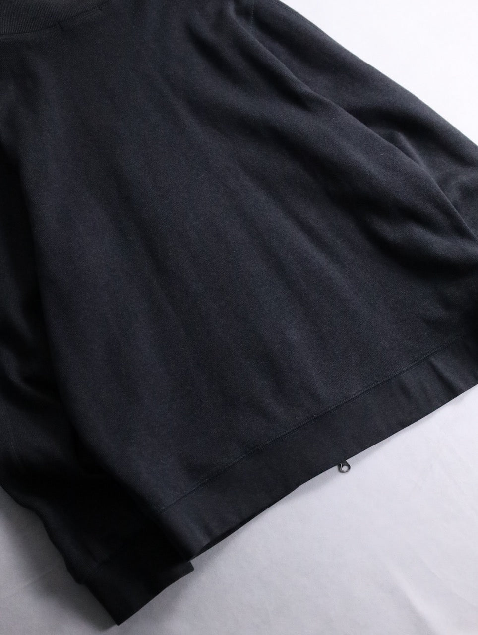 00s BANANA REPUBLIC double zip knit darkgray