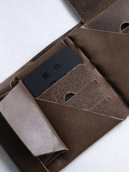 short wallet 2.0 darkbrown