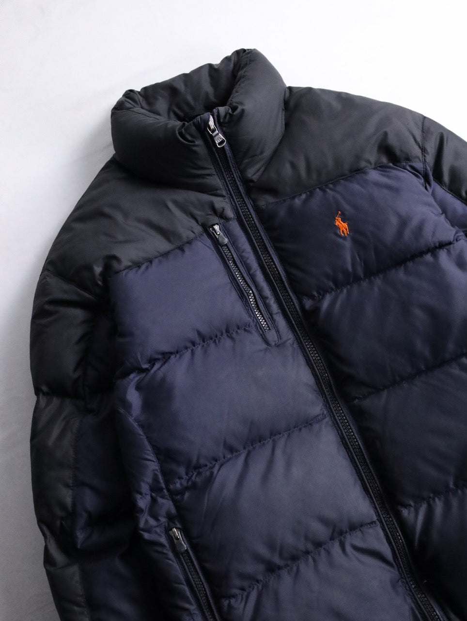 90s Polo by Ralph Lauren 2tone down jacket navy-black