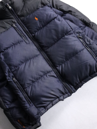 90s Polo by Ralph Lauren 2tone down jacket navy-black