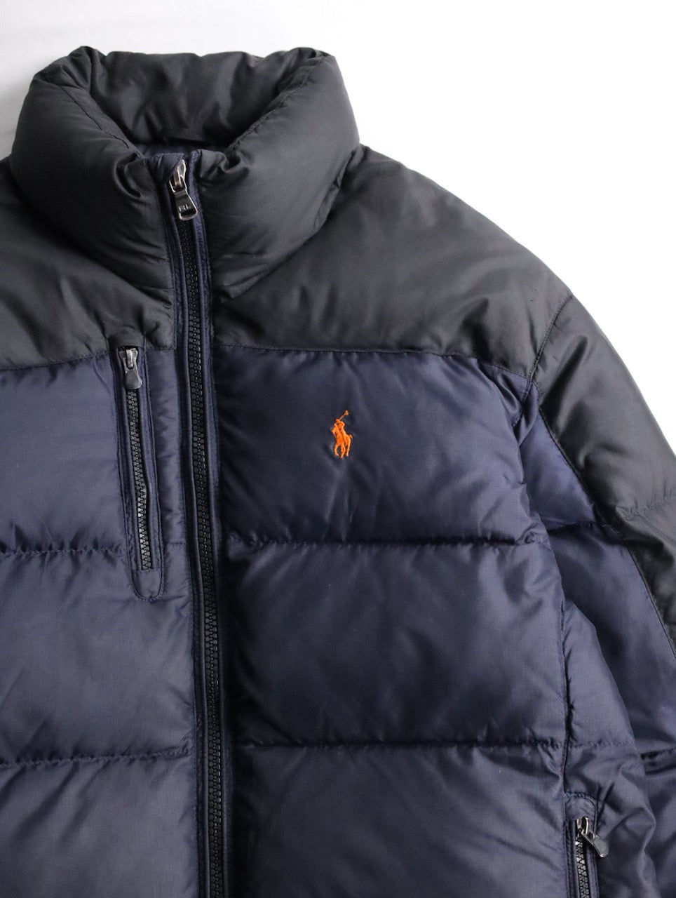90s Polo by Ralph Lauren 2tone down jacket navy-black