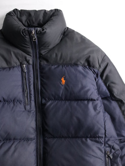 90s Polo by Ralph Lauren 2tone down jacket navy-black