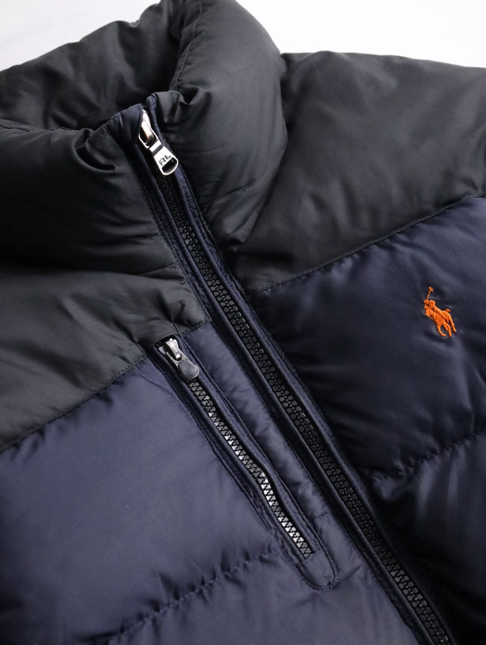 90s Polo by Ralph Lauren 2tone down jacket navy-black