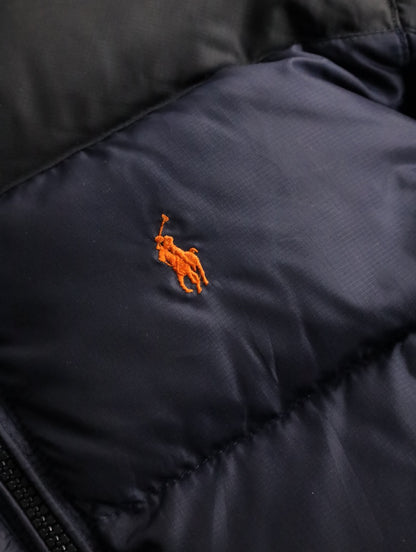 90s Polo by Ralph Lauren 2tone down jacket navy-black