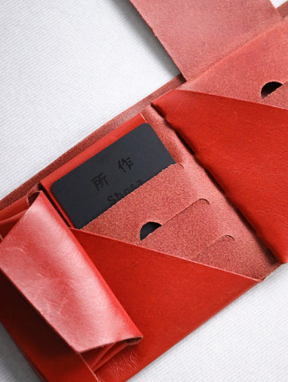 short wallet 2.0 red