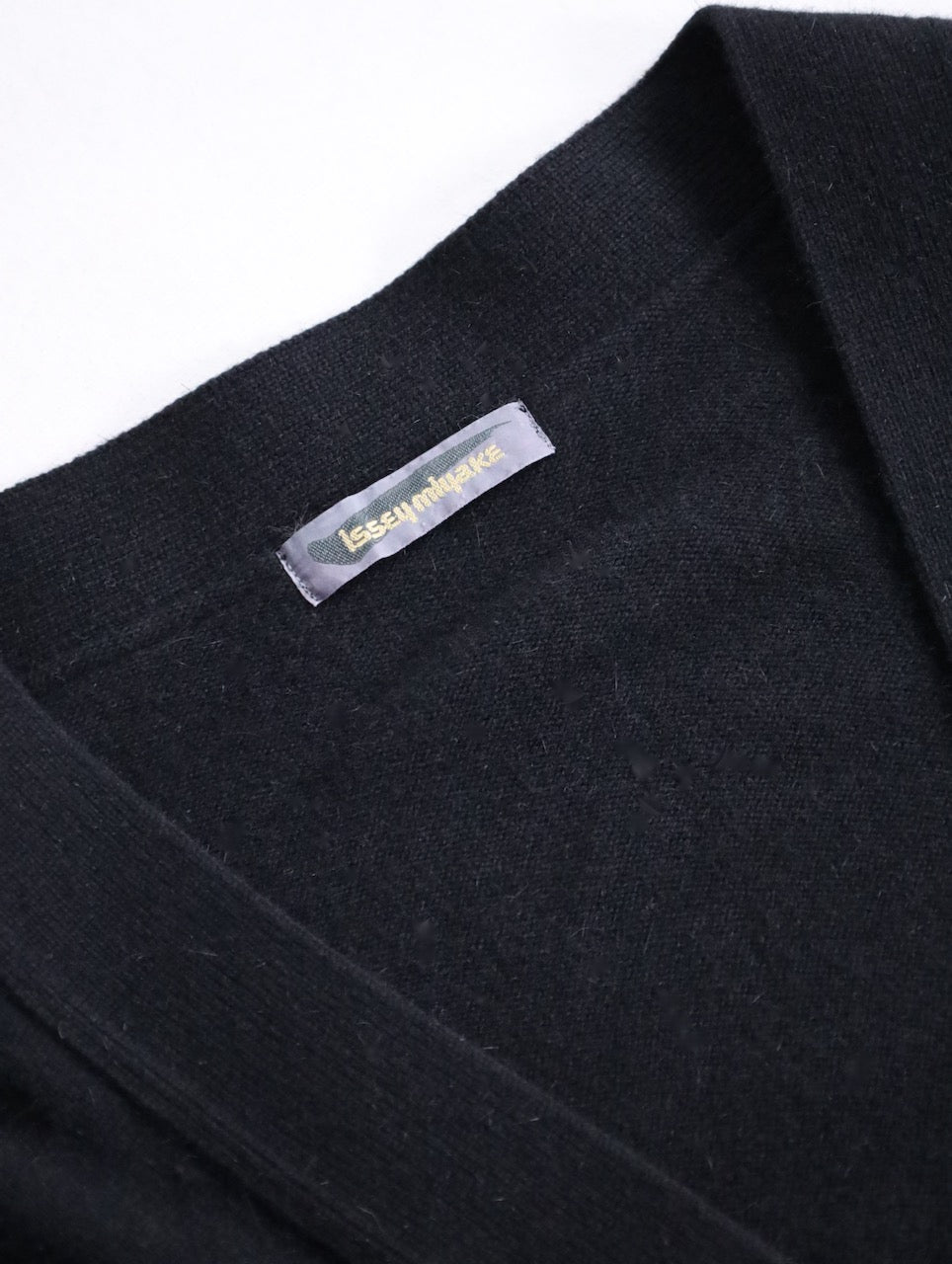 80s issey miyake wind coat cardigan black